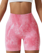 Daisy Tie Dye Shorts (Rose)