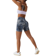 Daisy Tie Dye Shorts (Midnight)