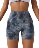 Daisy Tie Dye Shorts (Midnight)