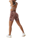 Daisy Tie Dye Shorts (Mocha)