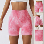 Daisy Tie Dye Shorts (Rose)