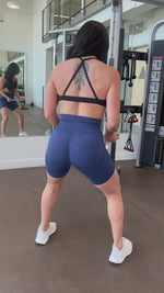 Bree Lifting Contour Shorts (Space Blue)