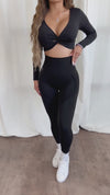 Bella Contour Leggings (Midnight Black)