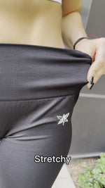Essential Seamless Soft Leggings (Black)