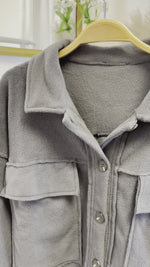 Warm Up Fleece Jacket (Charcoal)
