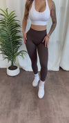Nova Seamless Leggings (Espresso)