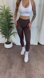 Nova Seamless Leggings (Espresso)