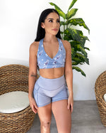 Sadie Cargo Shorts (Baby Blue)