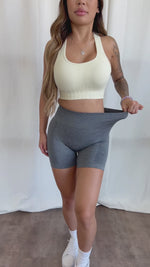 Alisa Seamless Shorts (Icy Blue)