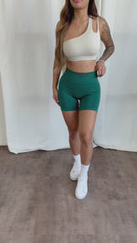 Alisa Seamless Shorts (Teal)
