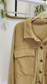 Warm Up Fleece Jacket (Camel)