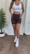 Nova Seamless Shorts (Espresso)