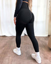 Bella Contour Leggings (Midnight Black)