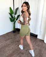 Janie Lifting Contour Shorts (Sage)