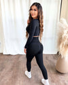 Bella Contour Leggings (Midnight Black)