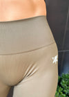 Essential Seamless Soft Leggings (Olive)