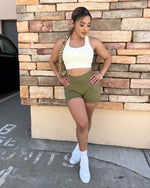 Janie Lifting Contour Shorts (Sage)