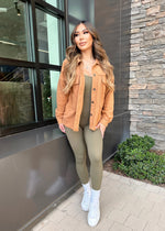 Warm Up Fleece Jacket (Camel)
