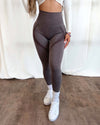 Bella Contour Leggings (Cocoa Brown)