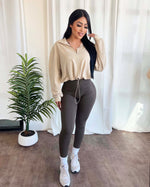 Amber Fleece Pullover (Vanilla)