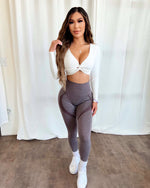 Bella Contour Leggings (Cocoa Brown)