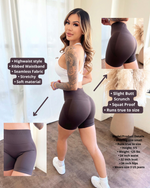 Nova Seamless Shorts (Espresso)