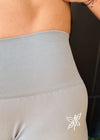 Essential Seamless Soft Leggings (Pearl Gray)