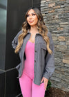 Warm Up Fleece Jacket (Charcoal)