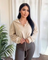 Amber Fleece Pullover (Vanilla)
