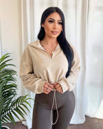 Amber Fleece Pullover (Vanilla)