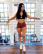 Halter Sports Bra (Black)