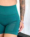 Alisa Seamless Shorts (Teal)