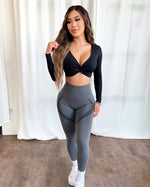 Bella Contour Leggings (Charcoal)
