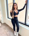 Bella Contour Leggings (Midnight Black)