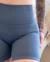 Nova Seamless Shorts (Icy Gray)