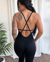 Rosalia Long Jumpsuit (Black)