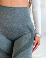 Bella Contour Leggings (Vintage Teal)