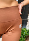 Essential Seamless Soft Leggings (Mocha)