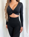 Bella Contour Leggings (Midnight Black)