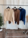Amber Fleece Pullover (Vanilla)
