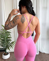 Rosalia Long Jumpsuit (Rosy Pink)