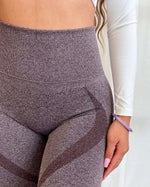 Bella Contour Leggings (Cocoa Brown)
