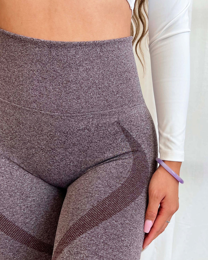 Bella Contour Leggings (Cocoa Brown)
