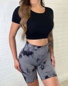 Active Crop Top (Black)