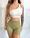 Janie Lifting Contour Shorts (Sage)