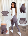 Bella Contour Leggings (Cocoa Brown)