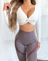 Bella Contour Leggings (Cocoa Brown)