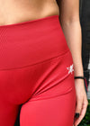 Essential Seamless Soft Leggings (Cherry)