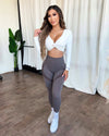 Bella Contour Leggings (Cocoa Brown)