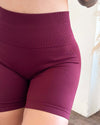 Nova Seamless Shorts (Maroon)